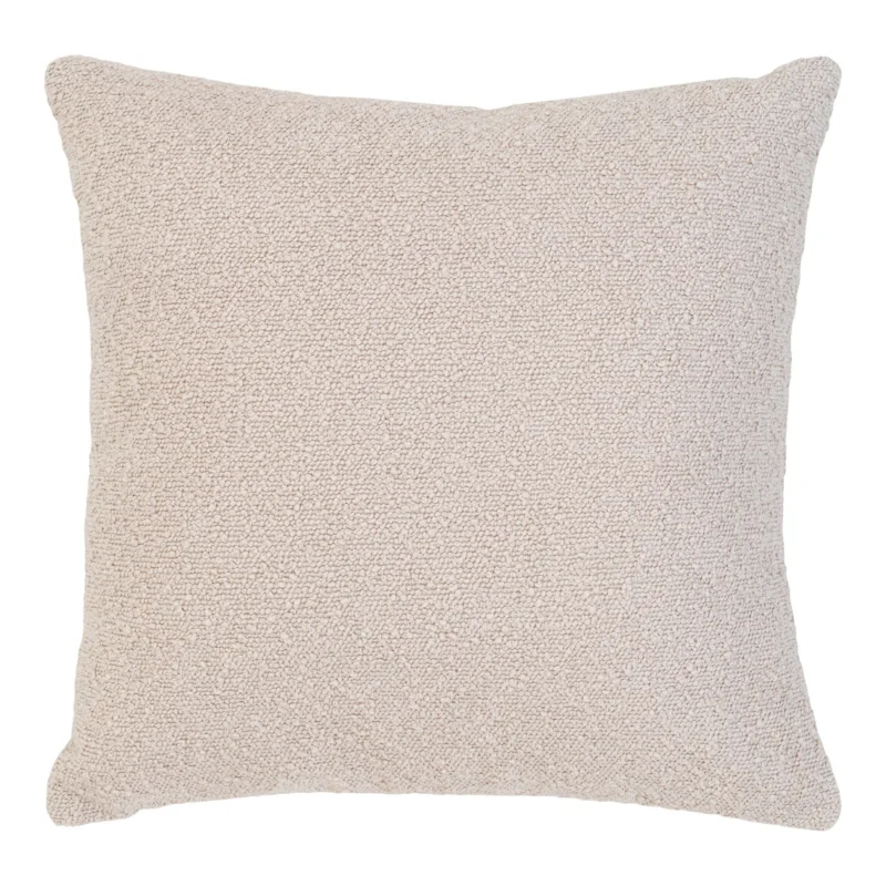 Weekendaanbieding Savannah Cushion - Cushion i bouclé, beige, 45x45 cm