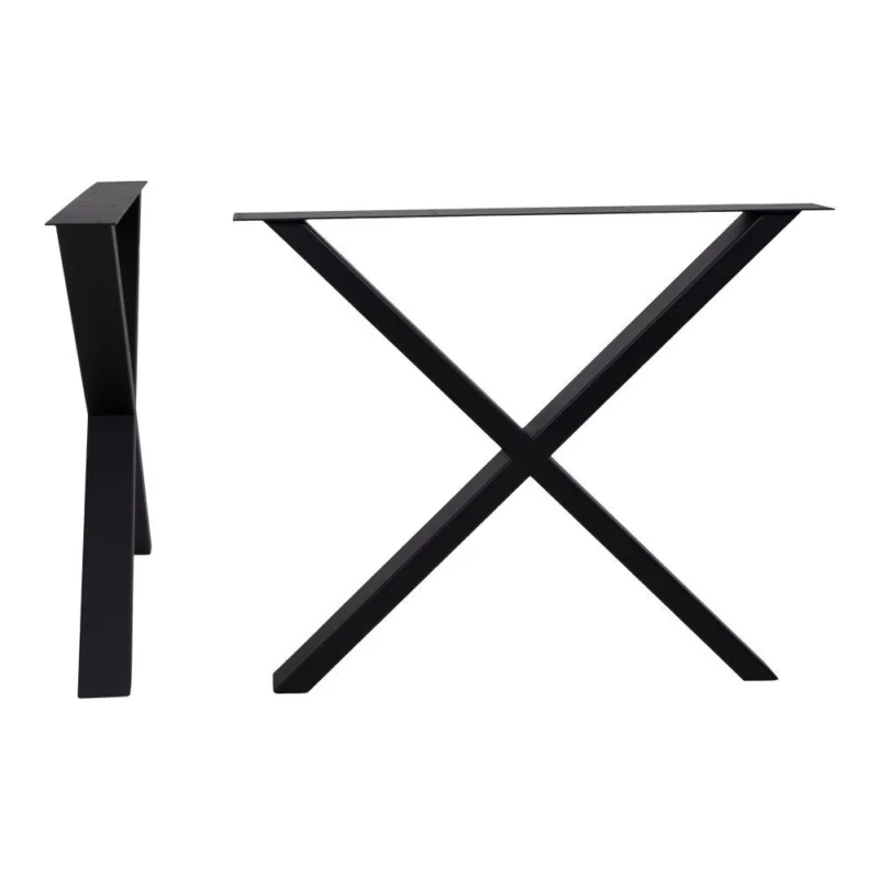 Alleen Vandaag Nimes Legs for dining table - Legs for dining table powder coated in black Design X