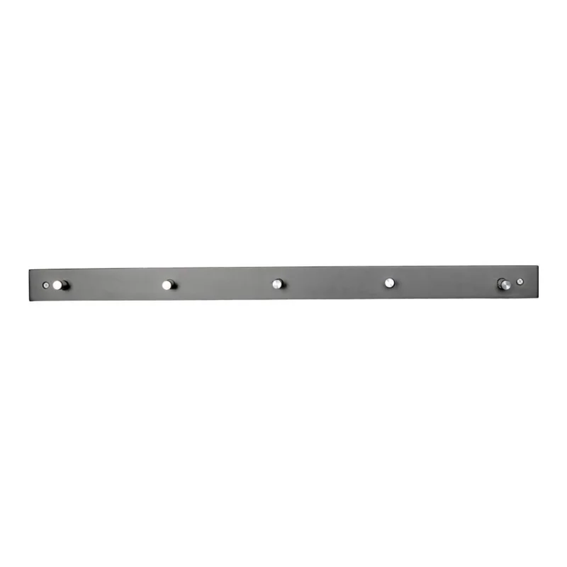 Veilige Betaling Padova Coat Rack - Coat rack in black with 5 hooks in metal