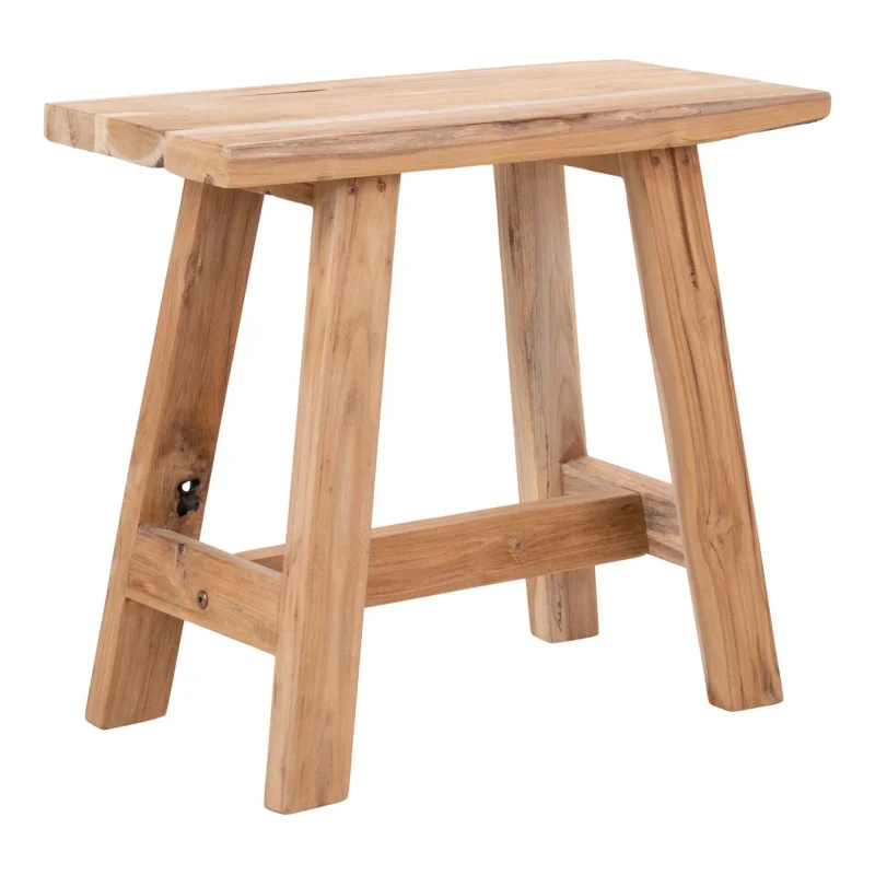 Weekendaanbieding Barcelona Teak Bench - Bench in teak 50x25xh45 cm