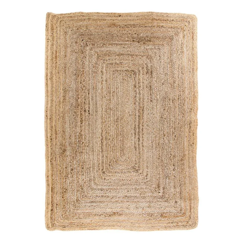 Bombay Rug - Rug in braided jute, nature, 180x240 cm Gecertificeerd