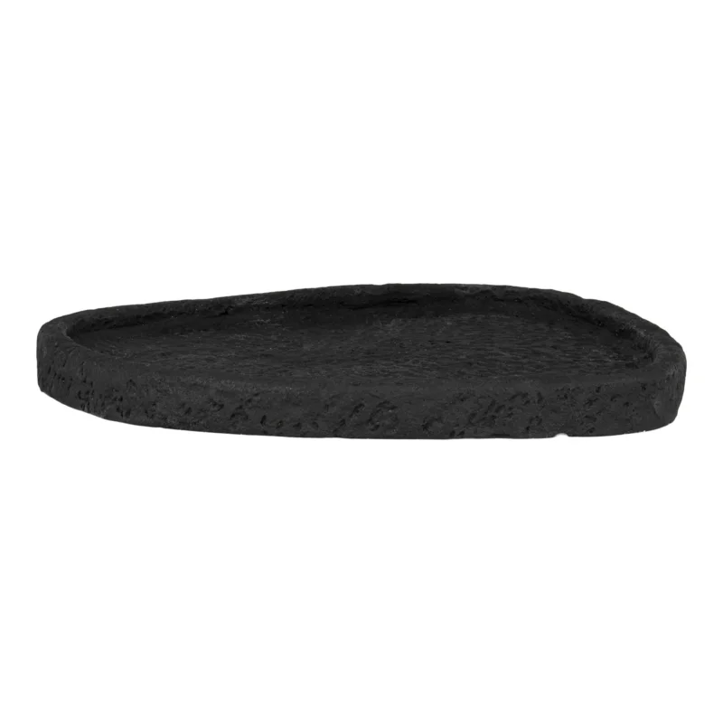 Tray - Tray in cement, black, 26,5x26x2 cm Bestel Nu