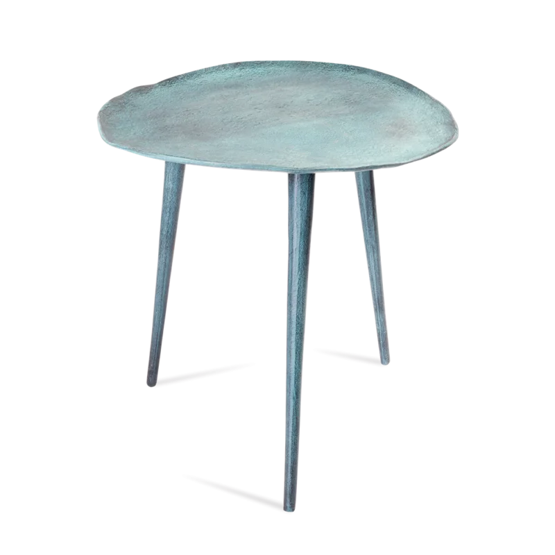Bestseller Benoa Sidetable Blauw Patina 46 (set of 2)