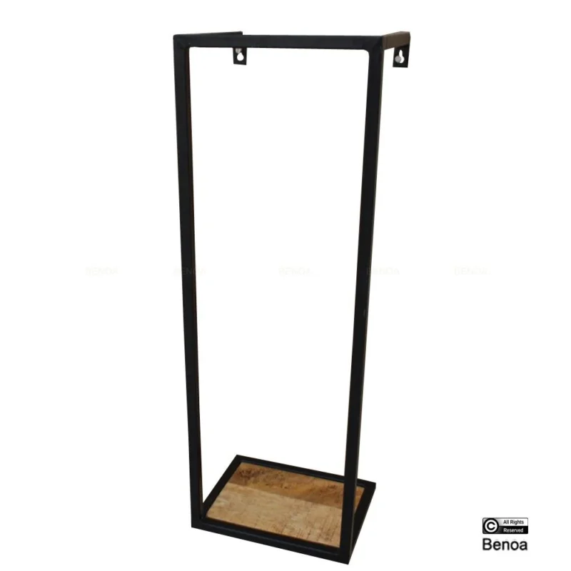 Benoa Wandrek Metaal met Mango Houten Plank Snelle Levering