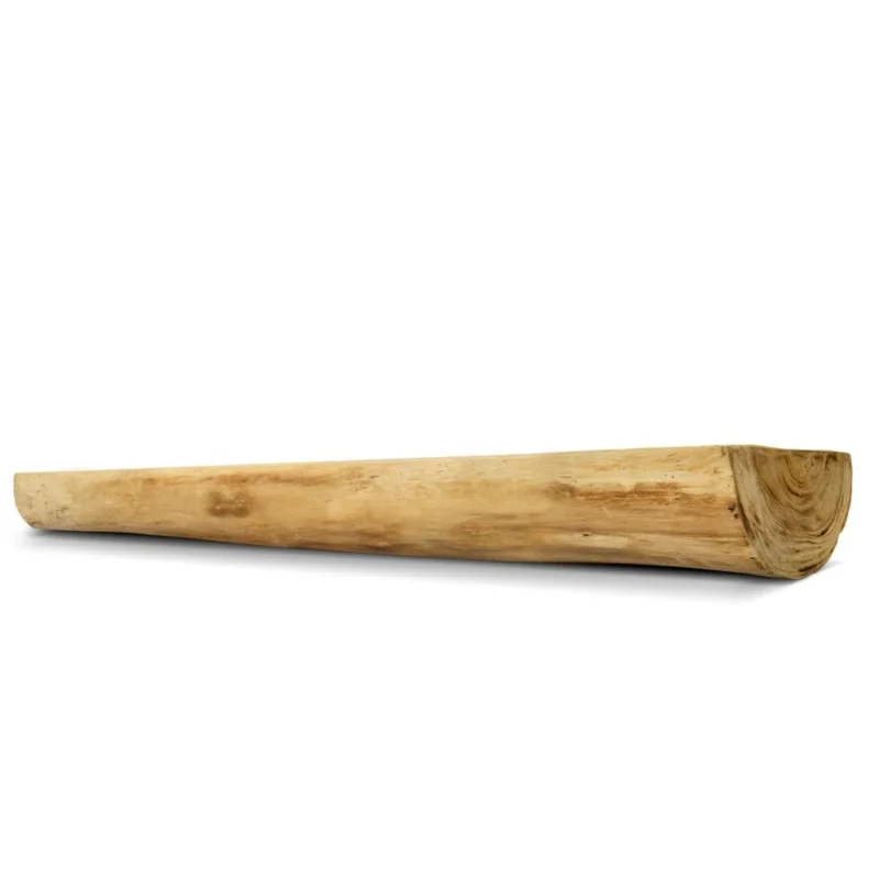 Benoa Wandplank Boomstam Teak Snelle Levering