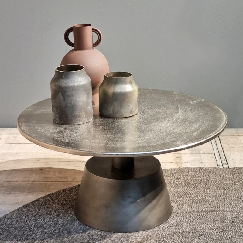 Benoa Sidetable Kian Zilver Snelle Levering