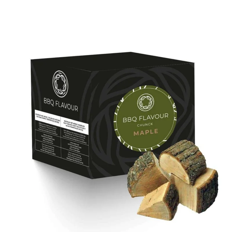 BBQ Smaak Accessoire Brokken Esdoorn 500gr Nieuw