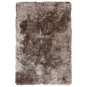Vloerkleed Love Shaggy Lichtbruin - 250 x 350 cm Direct Beschikbaar