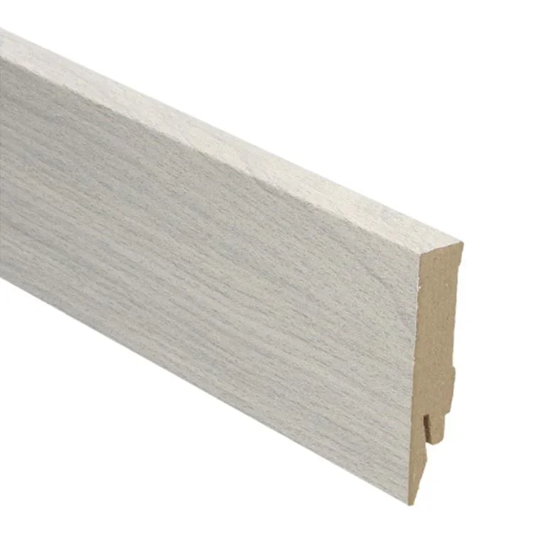 Moderne folieplint 70x14 mm 27141 Strandhuis Grijs Direct Beschikbaar