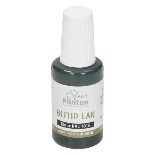 Sfeerplinten bij-tip-lak - 20 ml RAL 7016 Antraciet Merkproduct