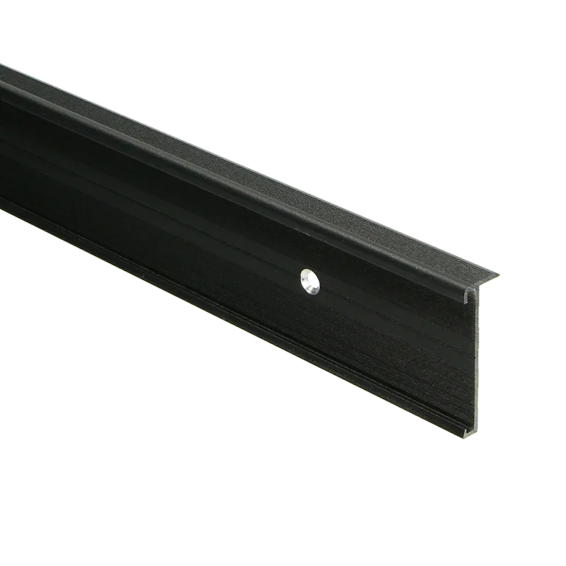 Trapneusprofiel 14x43mm tbv 2-3mm PVC Zwart Op = Op