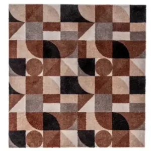 Hamat Schoonloopmat Glam 205 cm breed 001 Earth Line Beperkte Voorraad