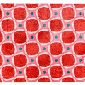 Dagaanbieding Hamat Schoonloopmat Glam 205 cm breed 002 Groovy Grid