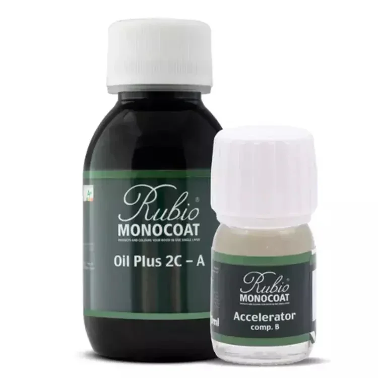 Rubio Monocoat Oil Plus 2C 130ml A en B Component Smoke 5% Laatste Versie