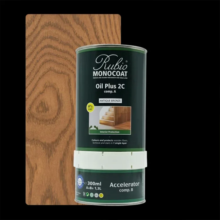 Lage Kosten Rubio Monocoat Oil Plus 2C 390ml Antique Bronze