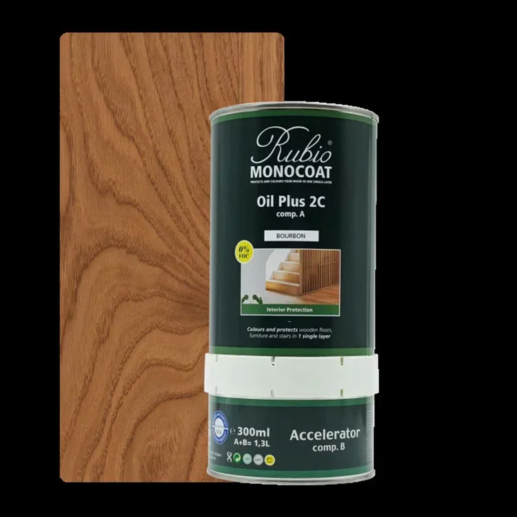 Fabrieksprijs Rubio Monocoat Oil Plus 2C 390ml Bourbon