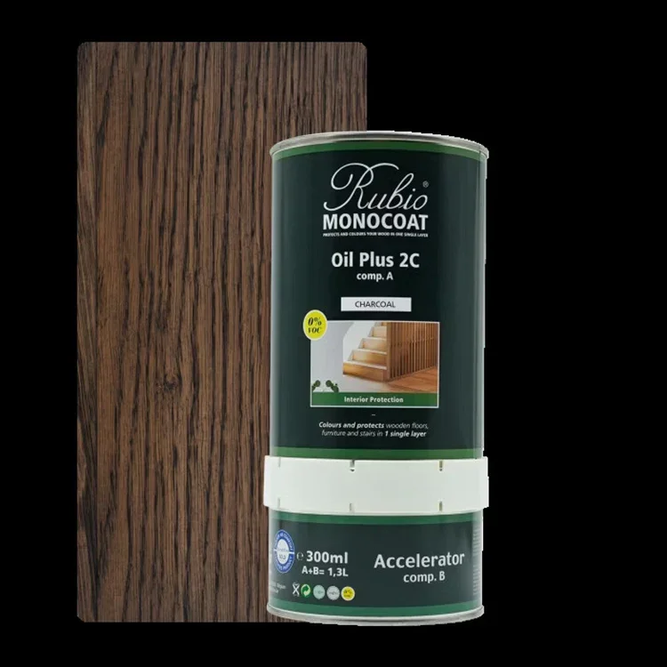 Rubio Monocoat Oil Plus 2C 390ml Charcoal Seizoensaanbieding