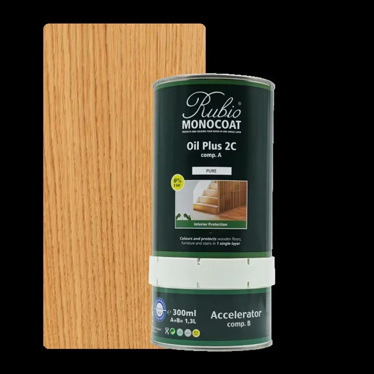 Premium Rubio Monocoat Oil Plus 2C 390ml Pure