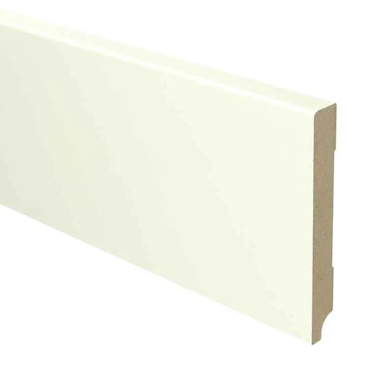 Floors Moderne Plint 120x15 mm wit voorgelakt RAL 9010 Hete Deal