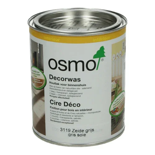 Nieuw Osmo Decorwas Transparant 3119 Zeidengrijs 0,75L