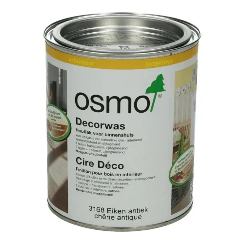 Osmo Decorwas Transparant 3168 Eiken antiek 2,5L Speciale Aanbieding