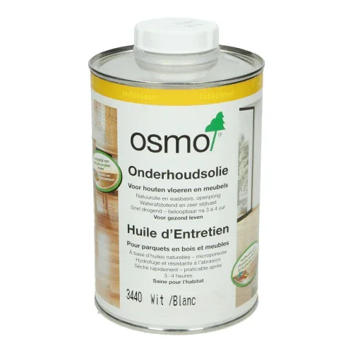 Koop Vandaag Osmo Onderhoudsolie 3440 Wit transparant 1L