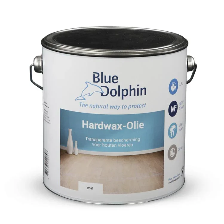 Direct Verzonden Blue Dolphin Hardwax Olie 2,5L Mat