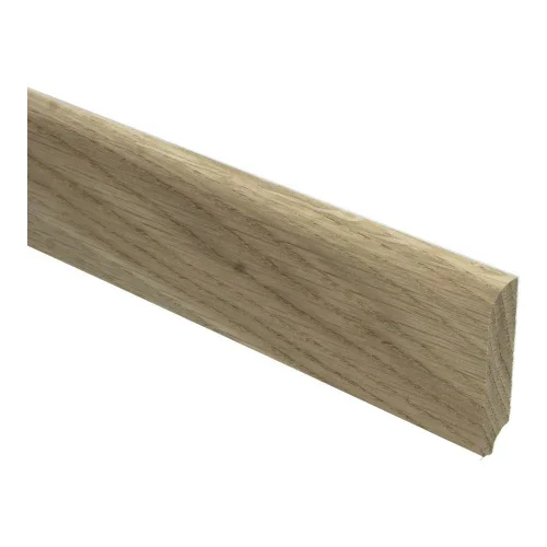Aanbieding Massief Hout Franse plint 60x13 mm eiken onbewerkt