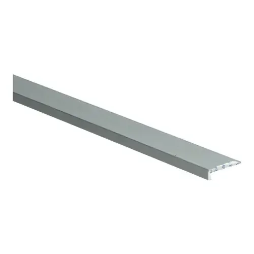 Koop Vandaag Hoeklijnprofiel Zelfklevend 4 mm t.b.v. PVC Klik Zilver Geborsteld