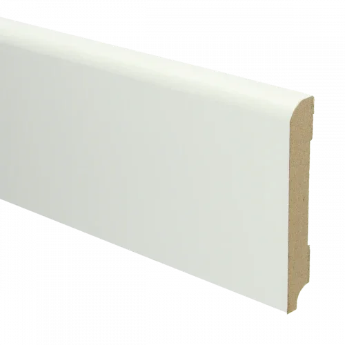 MDF Koloniale plint 120x18 mm voorgelakt RAL 9010 Veilige Betaling