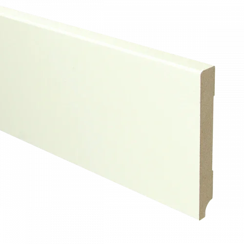 MDF Moderne plint 120x15 mm voorgelakt RAL 9010 Koop Online