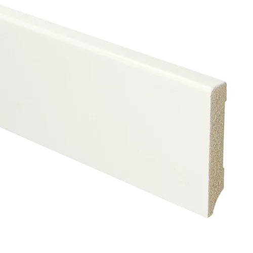 Bestseller MDF Moderne plint 70x12 mm voorgelakt RAL 9016