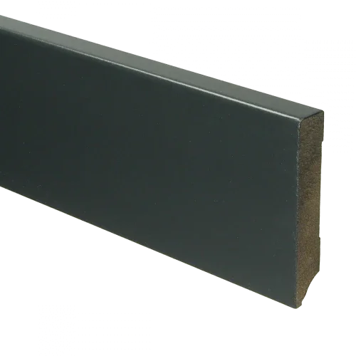 MDF Moderne plint 90x15 mm voorgelakt RAL 7016 Fabrieksprijs