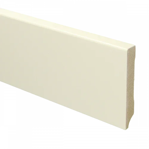 MDF Moderne plint 90x15 mm voorgelakt RAL 9001 Lage Kosten