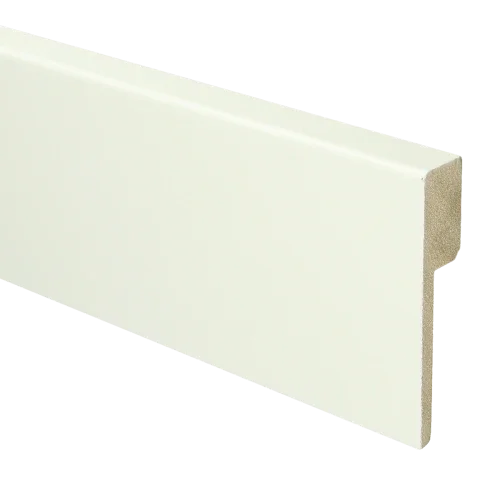 MDF Renovatieplint modern 90x18 mm voorgelakt RAL 9010 Beste Prijs