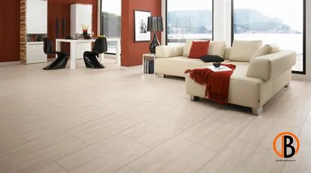 Beperkte Voorraad KWG Designervinyl Antigua Stone Hydrotec Schiefer bianco gefast
