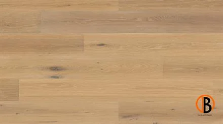 Merkproduct Fertigparkett Schlossdiele Matera XL Eiche, gebürstet, weiß geölt