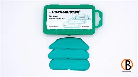 Snelle Levering ferax Fugenmeister Radien 4 versch.Größen,incl. Bedienungsanleitung